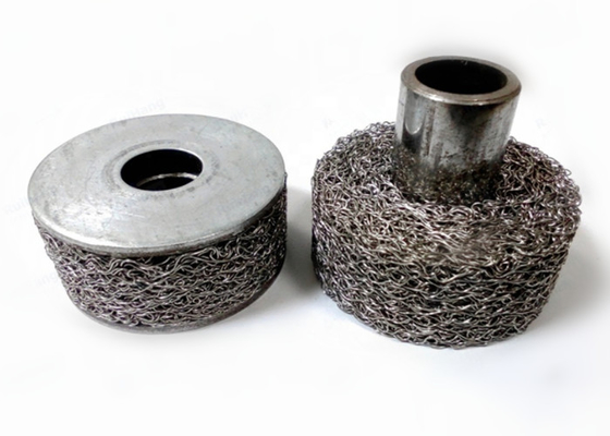 Цилиндрическая противоударная обжатая связанная нержавеющая сталь фильтра ячеистой сети 310 0.08mm-0.55mm