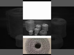 OD25mm Сжатые трикотажные проволочные сетки Фильтр газовой жидкости 0,55 мм 100 сеток / дюйм