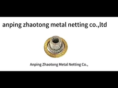 SS Плетённая сетка 4*5 мм сетка с отверстием для газа жидкость AISI 301 для демистера