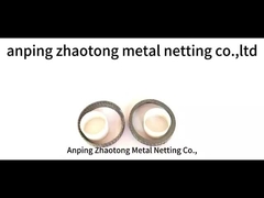 Волнообразная / нержавеющая сталь скрученная проволочная сетка 0,20 мм- 0,28 мм фильтр газовой жидкости