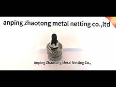 316L Трикотажная проволока сетка Twin Wire / Dogan Wire 0,18 мм Диаметр 38 мм Ширина для теплоизоляции