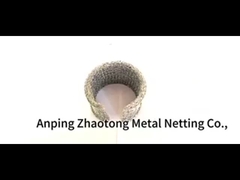 Простые тканевые трикотажные сетки из нержавеющей стали