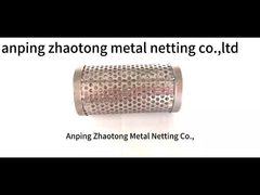 PP / SS316 Трикотажная сетка Ткань 0,5 мм диаметр 1000 мм Ширина волнообразная форма зерна