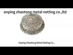 Нержавеющая сталь сжатая трикотажная фильтрующая сетка с полированной поверхностью