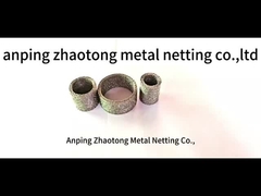 Абразионно полированная трикотажная сетка для нефтегазовой сепарации