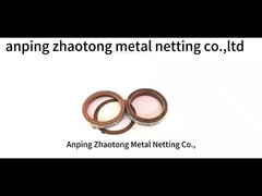 Фильтр воздуха Плетённая проволочная сетка 0,12 мм - 2,5 мм Механическая очистка от выхлопных газов ROHS сертифицирован