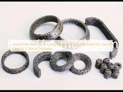 Хорошая устойчивость к фильтру сжатая трикотажная сетка для жидкостного фильтра диаметром 14 X 10 мм