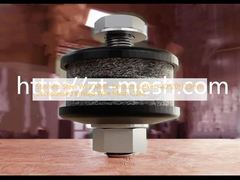 Прокладки выхлопных газов ячеистой сети нержавеющей стали 40*20*10,3мм обжали связанный ОЭМ ячеистой сети