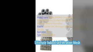 High Performance Compressed Knitted Wire Mesh Solutions