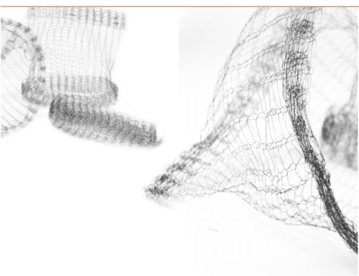 SS304 связало ячеистую сеть засаживая корзину 0.05-0.48mm для дерева/цветка