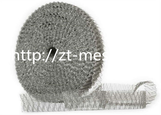 Full Elasticity Od80*25*20mm Stainless Steel Knitted Wire Mesh For Filtration Separation And Industrial Applications