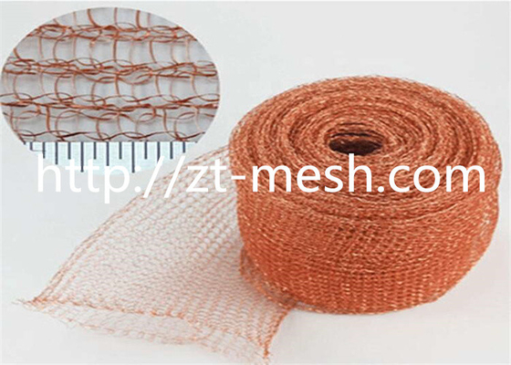 Knitted Wire Mesh for Woven Technique Galvanized or Painting as Customer Require