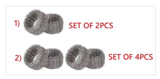 Industrial 4*2mm Strength Stainless Steel Cleaning Ball For Tough Stains