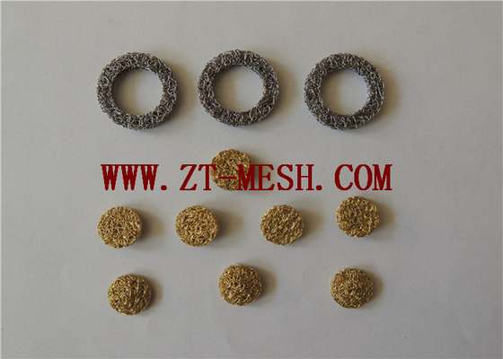 Амортизация обжала связанный фильтр φ2-500mm ячеистой сети сплющивает тип