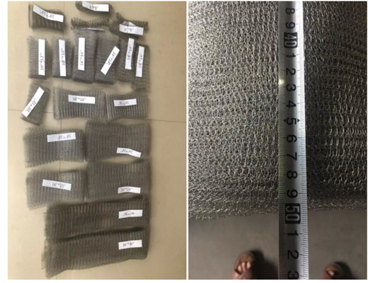 SS304 связало ячеистую сеть засаживая корзину 0.05-0.48mm для дерева/цветка