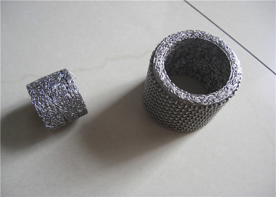 Серебряная пусковая площадка уменьшения шума выхлопной трубы Wiremesh M8 M10