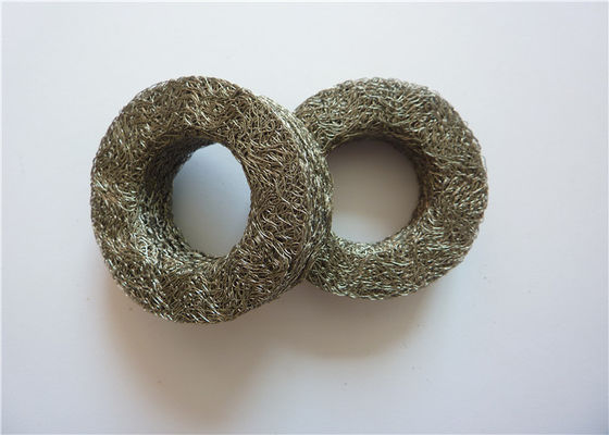 Держатель SS304 SS316 вибрации OD30mm цилиндрический анти- обжал ячеистую сеть 0.09mm до 0.55mm