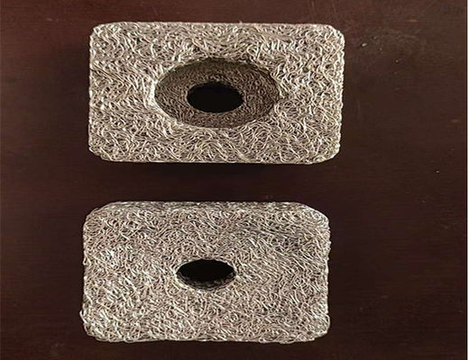 Высокая коррозионная устойчивость Сжатая трикотажная сетка для прямоугольной фильтрации