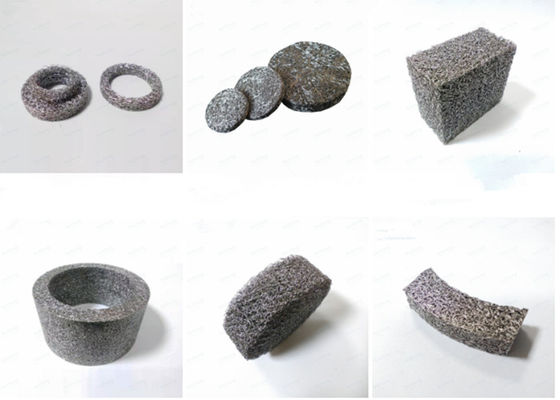 нержавеющая сталь титана 20micron связала сетку фильтра газа ячеистой сети жидкостную