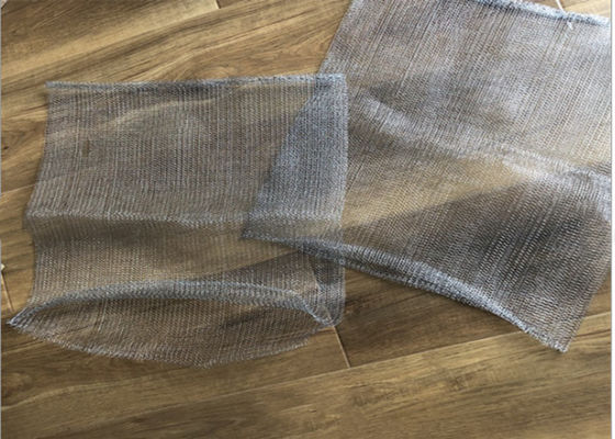 316 связанная сетка нержавеющей стали гофрированная/квартира для демистора