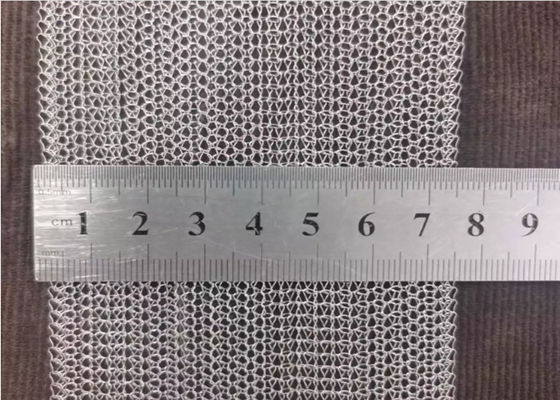 Желтый цвет ячеистой сети медной проволоки ширины нержавеющей стали 35mm 0.23mm связанный для чистой