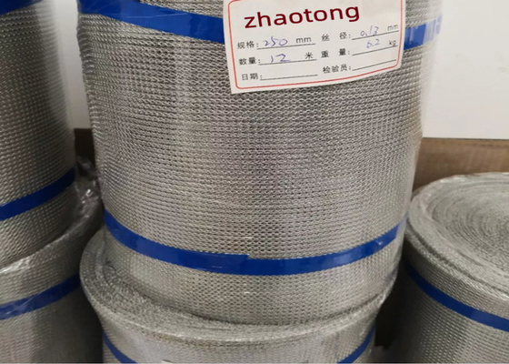 Вся нержавеющая сталь металла связала ячеистую сеть в ширине 250mm Rolls для фильтра